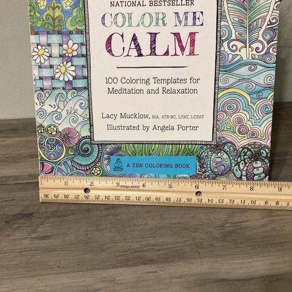 COLOR ME CALM 100 COLORING TEMPLATES FOR MEDITATION & RELAXATION - Picture 15 of 15